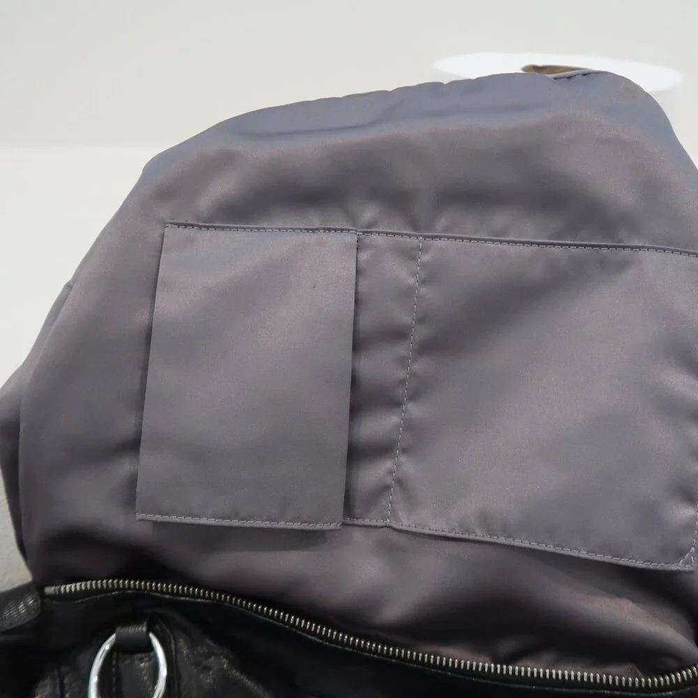 Coach Kristen Black Leather Shoulder/Crossbody Bag-silver Hardware